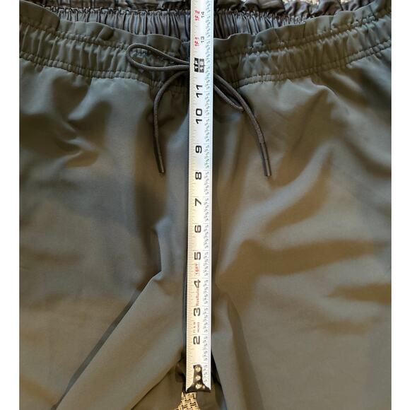 ATHLETA Metropolis Jogger Pants Primatwill Olive Satin Piping Pockets NWOT sz 14 - Picture 8 of 11